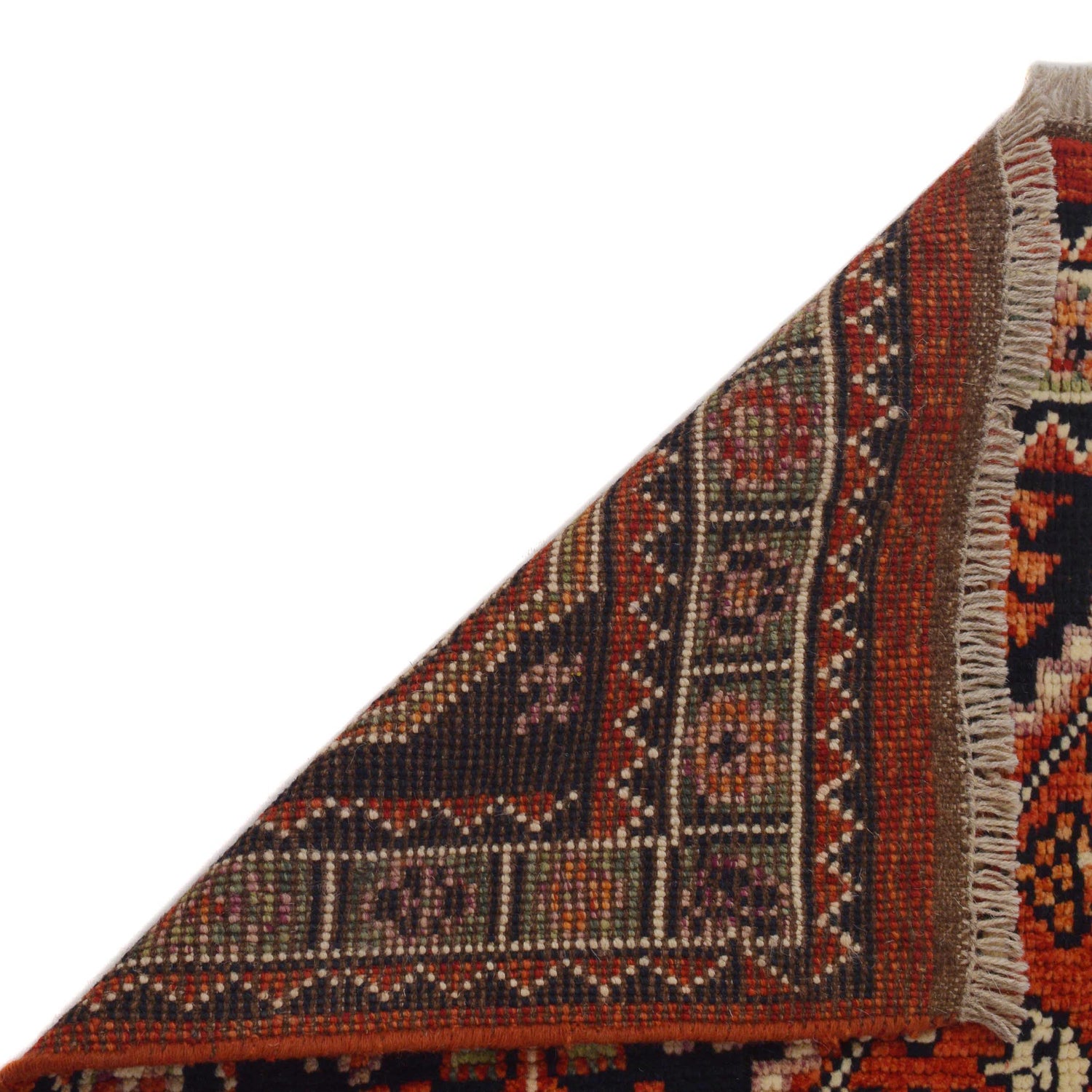 Handmade Sherazi Rug 3' 11" x 5' 10" (ft) - No. G36506