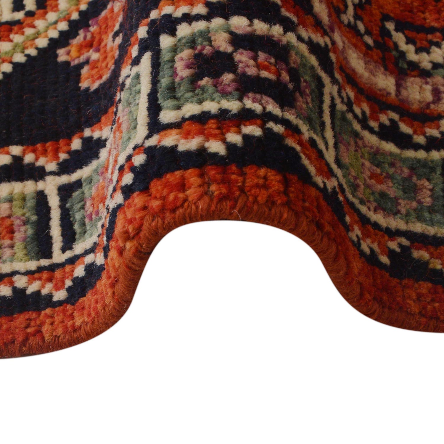 Handmade Sherazi Rug 3' 11" x 5' 10" (ft) - No. G36506