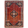 Persian Shirazi Design Rug 3' 4" x 4' 11" (ft) - No. G36508