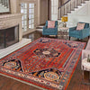 Multi Color Shirazi Rug 5' 9" x 7' 9" (ft) - No. G36512