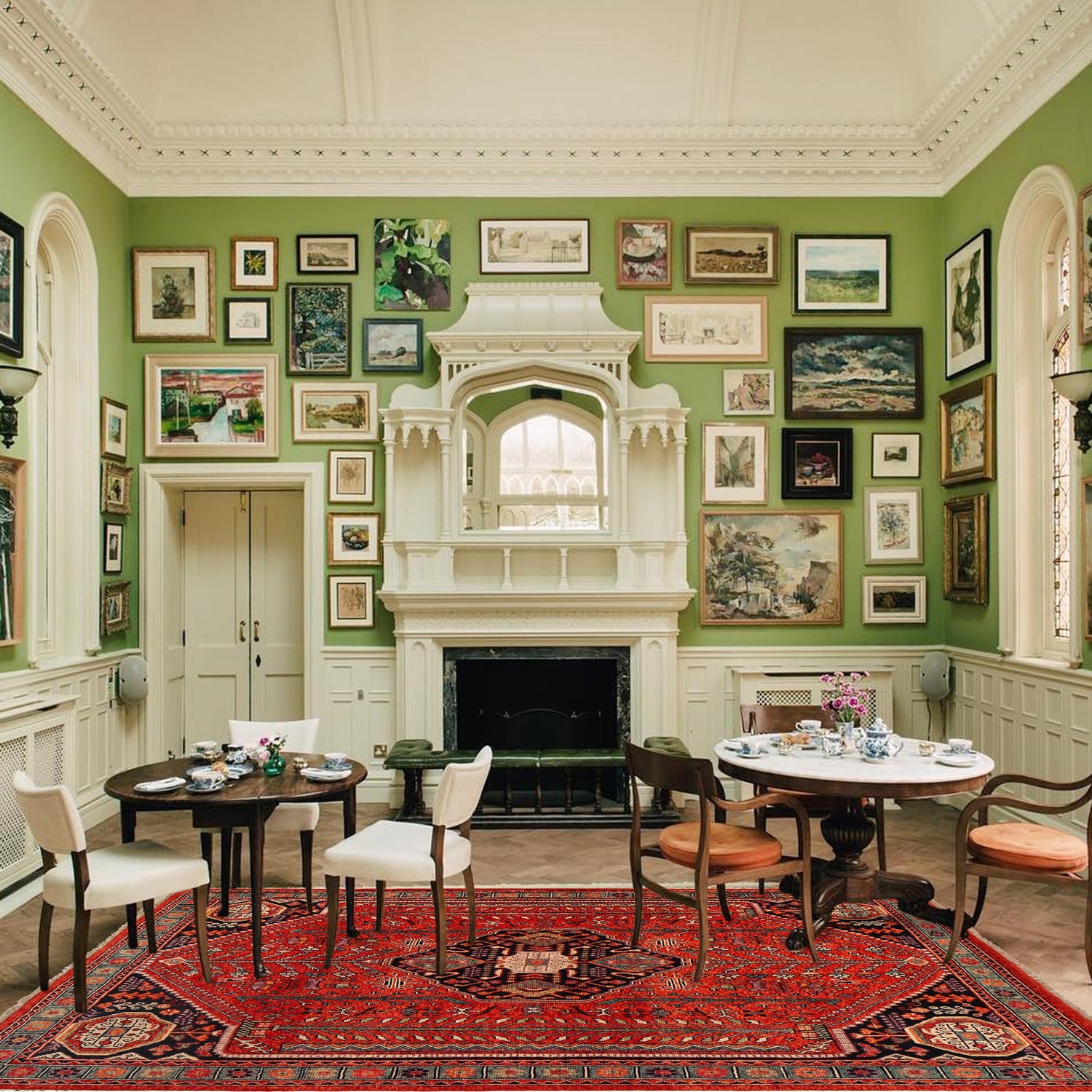 Handmade Sherazi Rug 8' 2 x 9' 9 (ft) - No. G36513