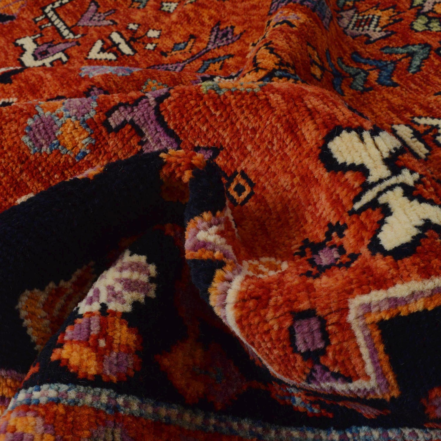 Hand Knotted Sherazi Rug 8' 4 x 9' 8 (ft) - No. G36532