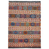 Handmade Vegetable Kilim 6' 7" x 9' 10" (ft) - No. G36662
