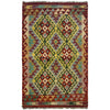 Handmade Vegetable Kilim 2' 7" x 4' 0" (ft) - No. G36666