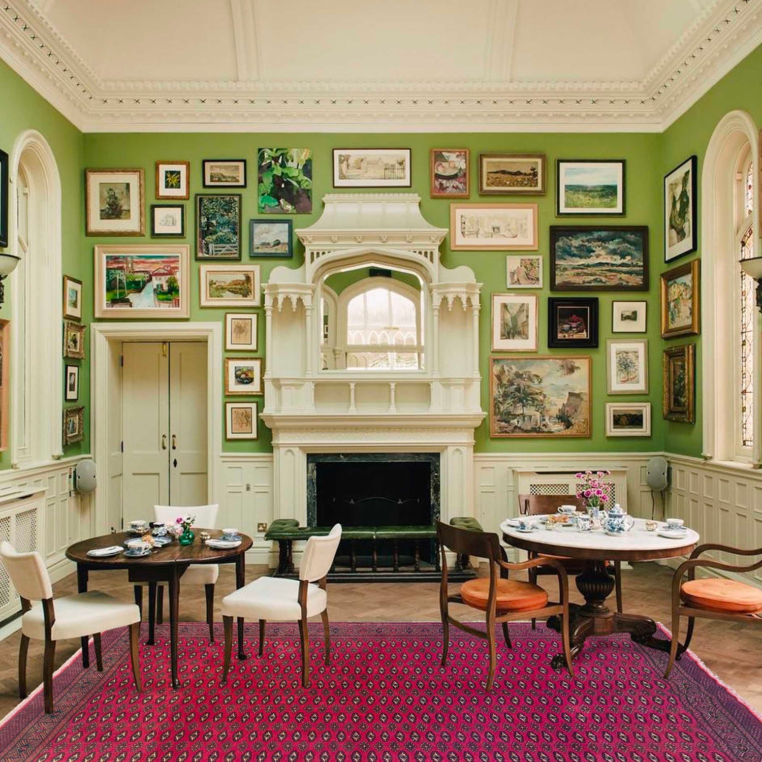 Tribal Baloch Rug 6' 8" x 9' 4" (ft) - No. G36683