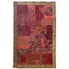 Traditional Handmade Patchwork Rug 4' 1" x 5' 11" (ft) - No. G36689