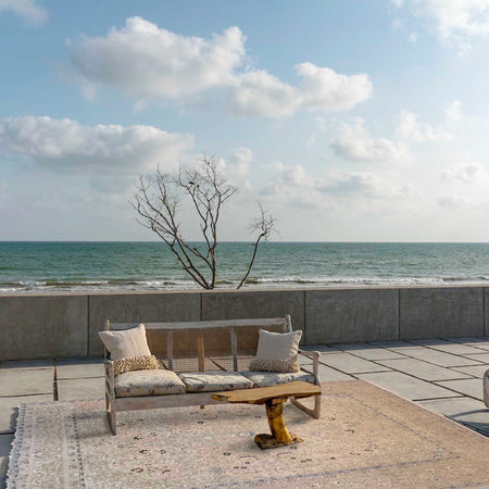 Floral Design Rug 9' 7" x 12' 6" (ft) - No. G36693