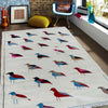 Handmade Embroidery Kilim 3' 3" x 5' 9" (ft) - No. G37358