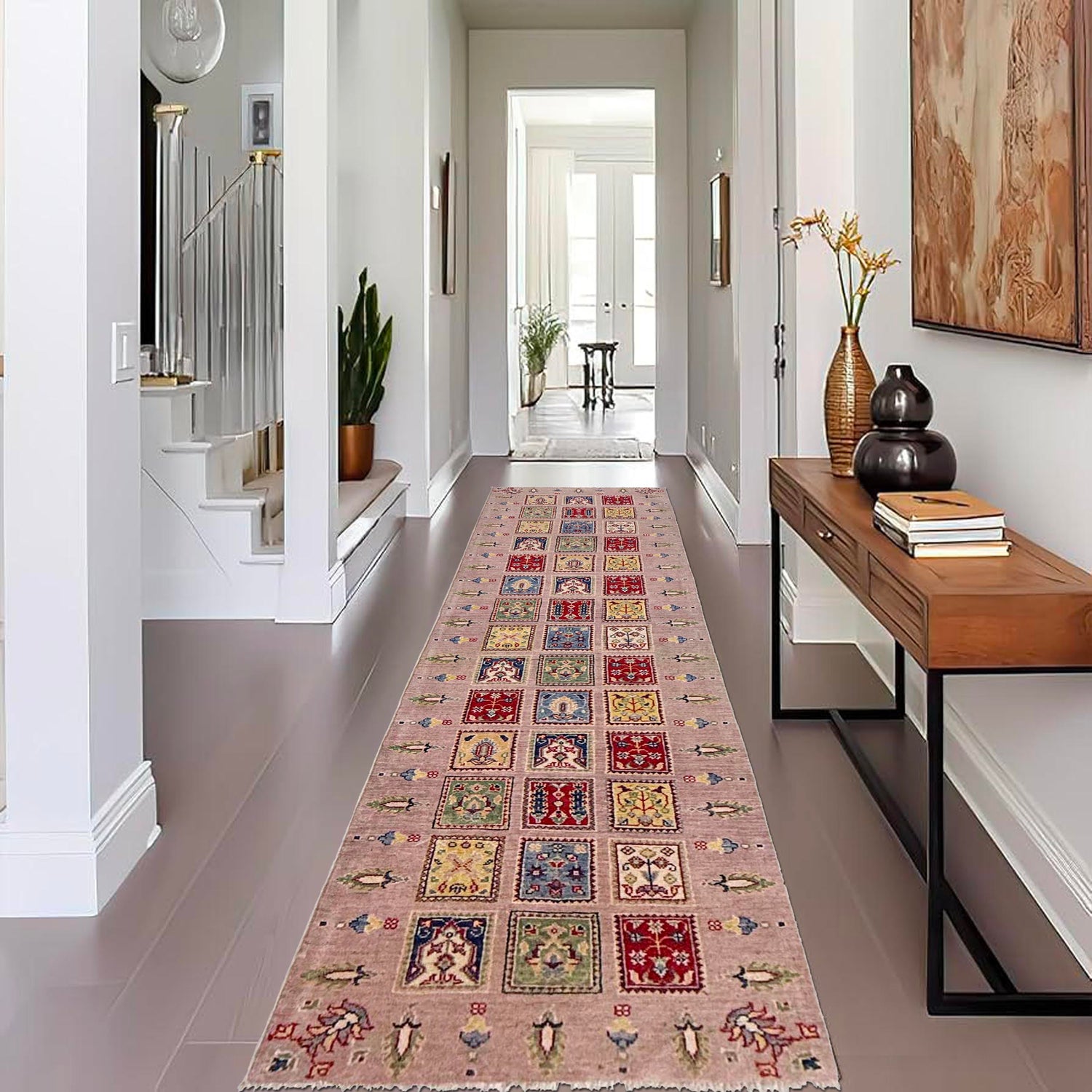 Handmade Bakhtiar Runner 2' 8" x 9' 10" (ft) - No. G37558