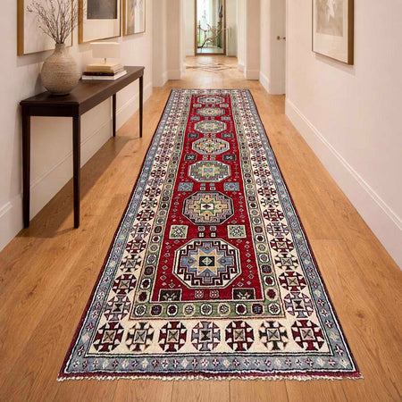 Oriental Kazak Runner 2' 8" x 9' 10" (ft) - No. G37562