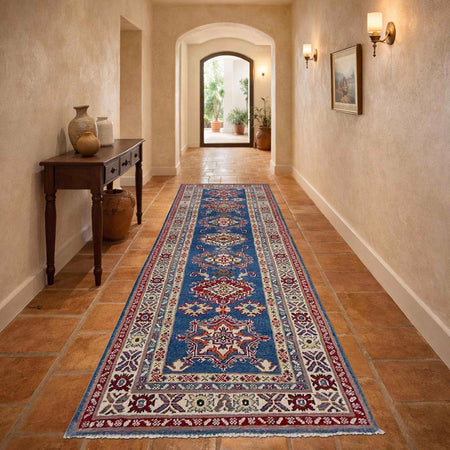 Oriental Kazak Runner 2' 7" x 9' 5" (ft) - No. G37566