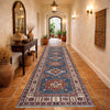 Blue Color Kazak Runner 2' 9" x 9' 7" (ft) - No. G37567