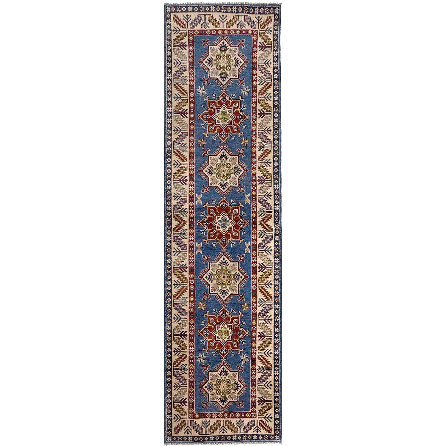 Oriental Kazak Runner 2' 8" x 9' 9" (ft) - No. G37569
