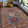 Blue Color Kazak Rug 4' 0" x 6' 6" (ft) - No. G37575