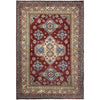 Hand Knotted Kazak Rug 6' 8" x 9' 11" (ft) - No. G37577