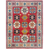 Hand Knotted Kazak Rug 5' 0" x 6' 6" (ft) - No. G37580