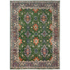 Green Color Kazak Rug 4' 10" x 7' 1" (ft) - No. G37582