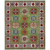 Hand Knotted Kazak Rug 4' 11" x 6' 4" (ft) - No. G37583