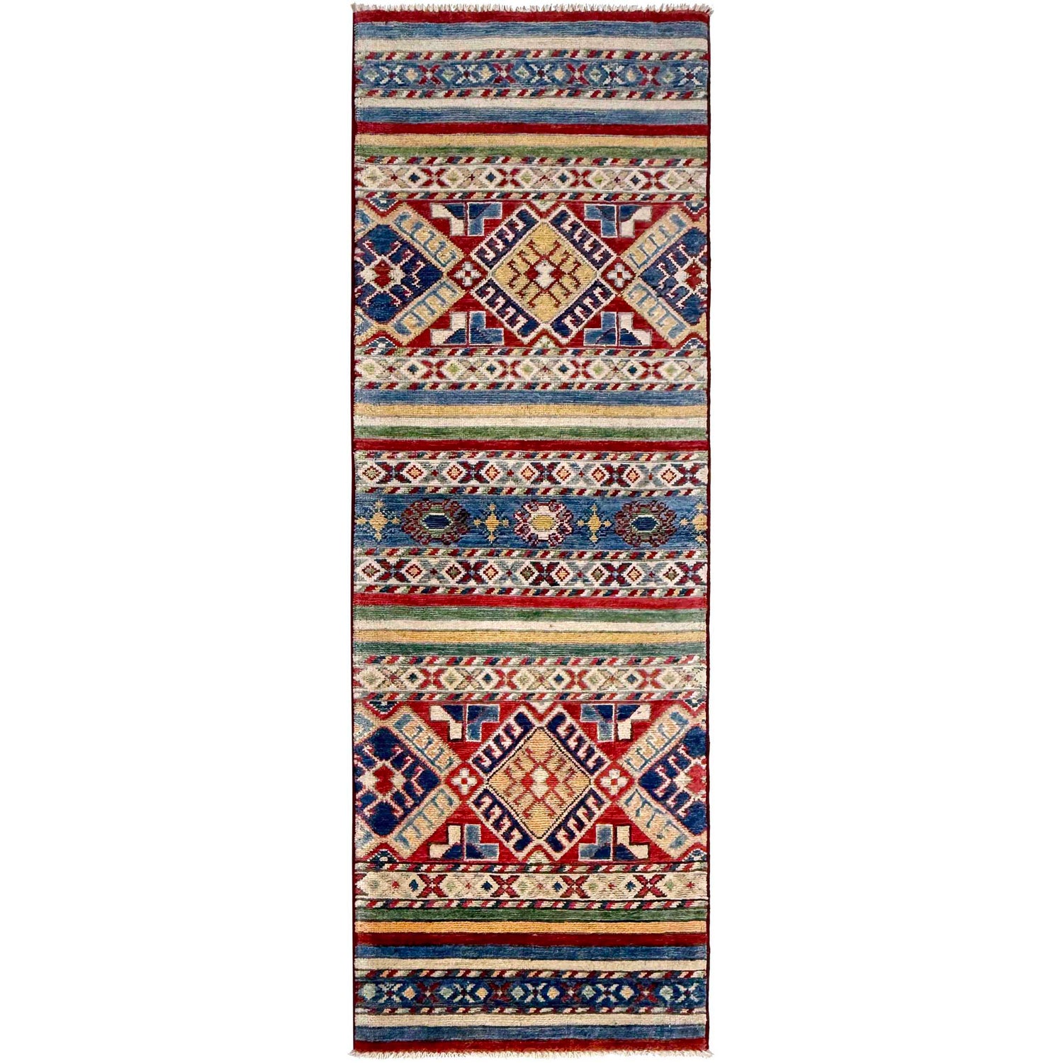 Luxury Khurjeen Qaleen Runner 1' 10" x 5' 10" (ft) - No. G37589