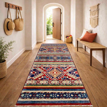 Luxury Khurjeen Qaleen Runner 1' 10" x 5' 10" (ft) - No. G37589