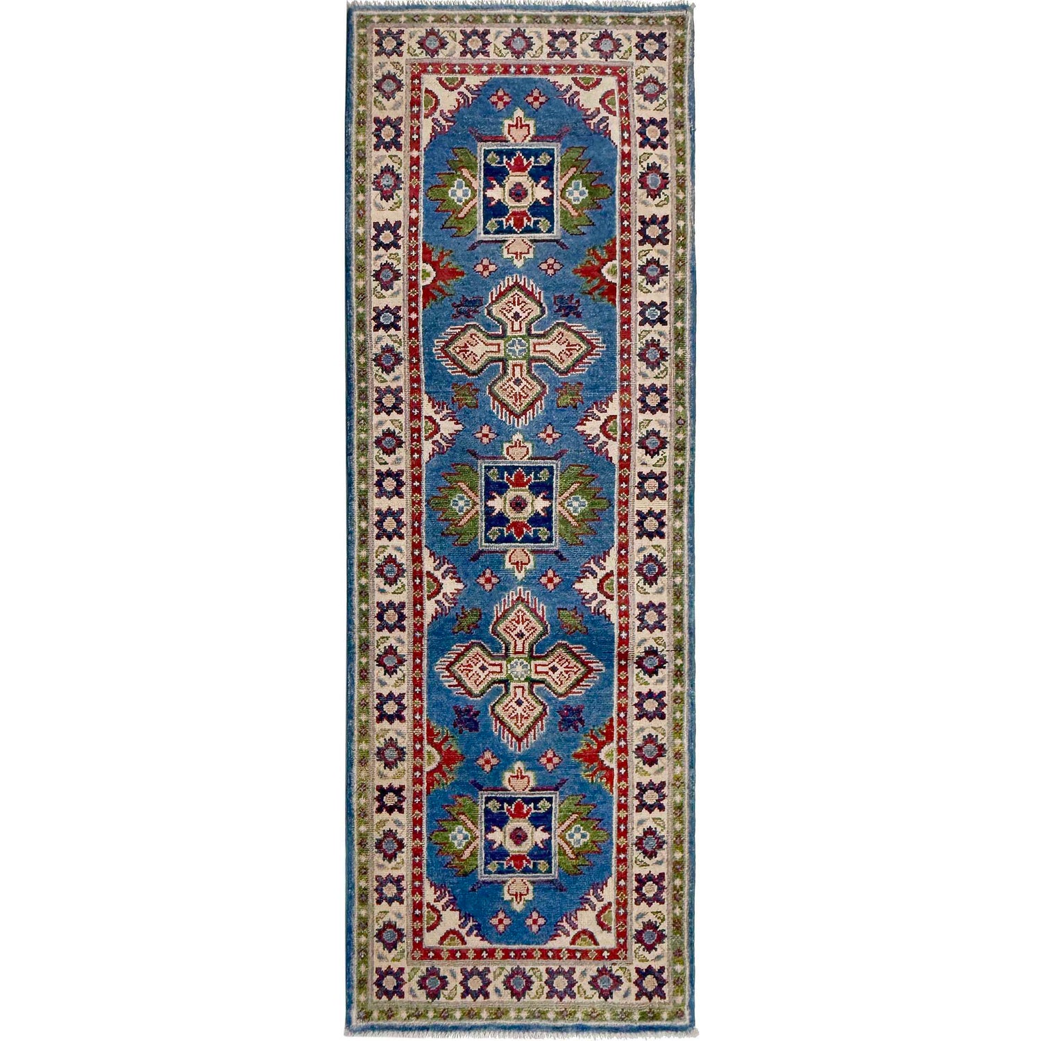Oriental Kazak Runner 2' 0" x 6' 1" (ft) - No. G37594