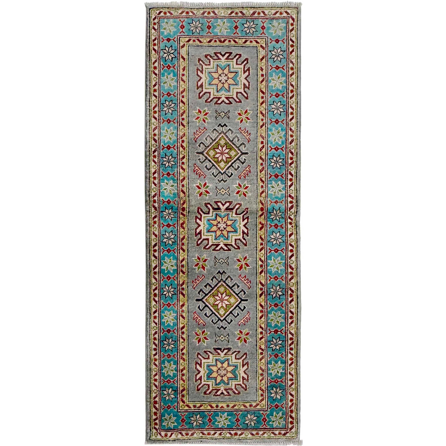 Oriental Kazak Runner 2' 0" x 5' 6" (ft) - No. G37596