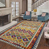 Handmade Vegetable Kelim 6' 9" x 10' 2" (ft) - No. G38826