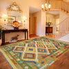 Handmade Vegetable Kilim 5' 6" x 8' 0" (ft) - No. G38836