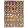 Handmade Vegetable Kelim 6' 7" x 9' 5" (ft) - No. G38839