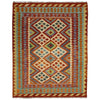 Handmade Vegetable Kilim 4' 10" x 6' 4" (ft) - No. G38843