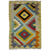 Handmade Vegetable Kilim 1' 10" x 2' 11" (ft) - No. G38850