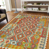 Handmade Vegetable Kelim 5' 0" x 6' 6" (ft) - No. G38872