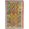 Handmade Vegetable Kilim 3' 11" x 6' 5" (ft) - No. G38876