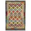Handmade Vegetable Kelim 4' 3" x 6' 5" (ft) - No. G38882