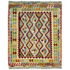 Handmade Vegetable Kilim 4' 10" x 6' 4" (ft) - No. G38887