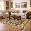 Handmade Vegetable Kilim 4' 10" x 6' 4" (ft) - No. G38887