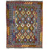 Handmade Vegetable Kilim 4' 11" x 6' 6" (ft) - No. G38893
