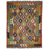 Handmade Vegetable Kelim 5' 1" x 6' 2" (ft) - No. G38894