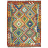 Handmade Vegetable Kelim 3' 4" x 4' 11" (ft) - No. G38899