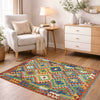 Handmade Vegetable Kelim 3' 4" x 4' 11" (ft) - No. G38899