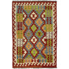 Handmade Vegetable Kelim 3' 5" x 5" 1" (ft) - No. G38902