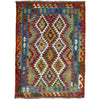 Handmade Vegetable Kilim 3' 5" x 4" 11" (ft) - No. G38910