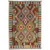 Handmade Vegetable Kilim 3' 5" x 5" 2" (ft) - No. G38923