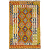 Handmade Vegetable Kelim 3' 5" x 5" 3" (ft) - No. G38924