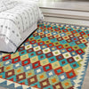 Handmade Vegetable Kilim 4' 11" x 6' 6" (ft) - No. G38930