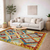 Handmade Vegetable Kelim 4' 2" x 5' 8" (ft) - No. G39088
