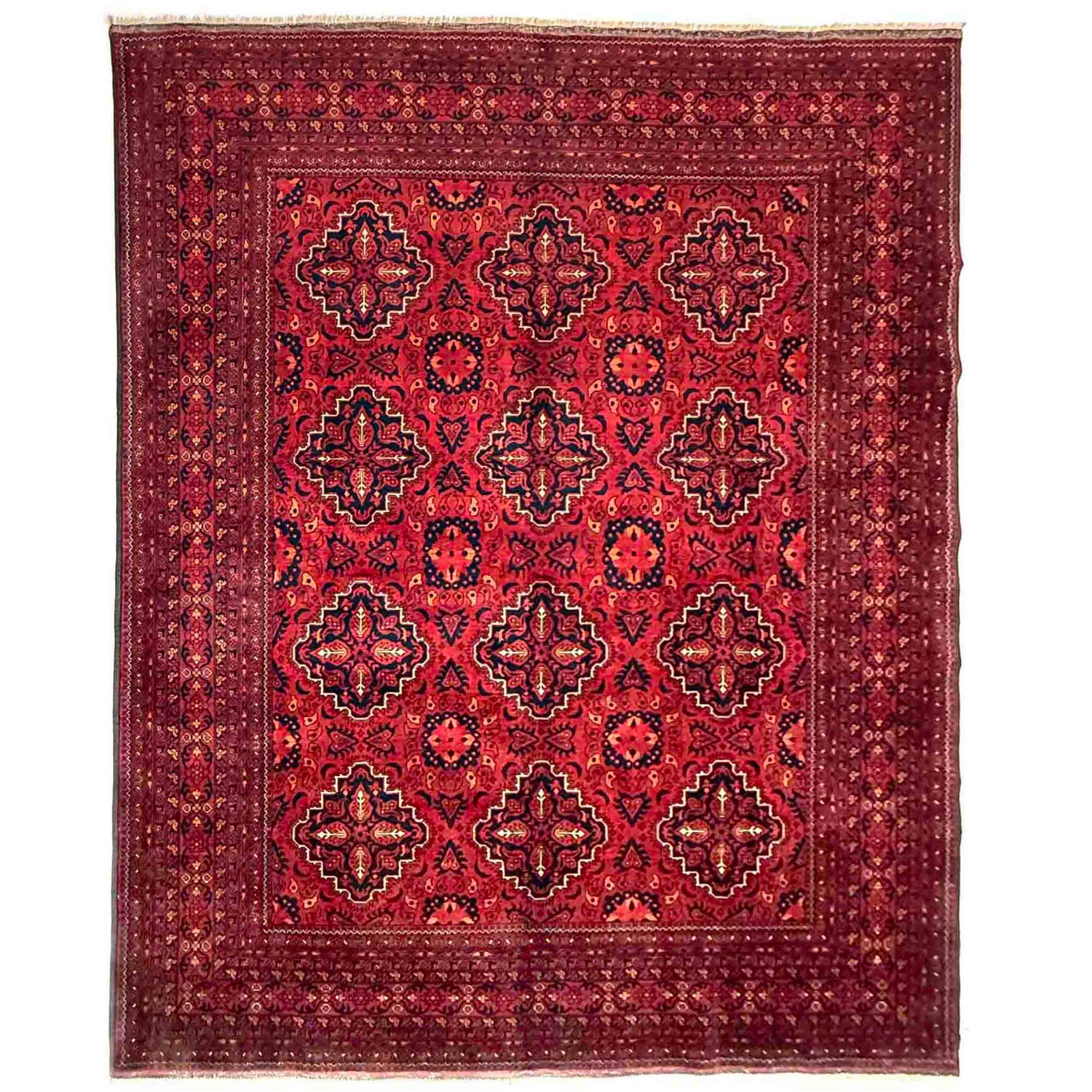 Fine Red Khal Mohammadi Rug 6' 6" x 8' 6" (ft) - No. G39432