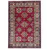 Fine Kazak Carpet 3' 5" x 4' 10" (ft) - No. G39608