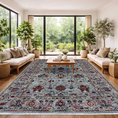 Modern Sultani Qaleen 5' 8" x 8' 0" (ft) - No. G39612