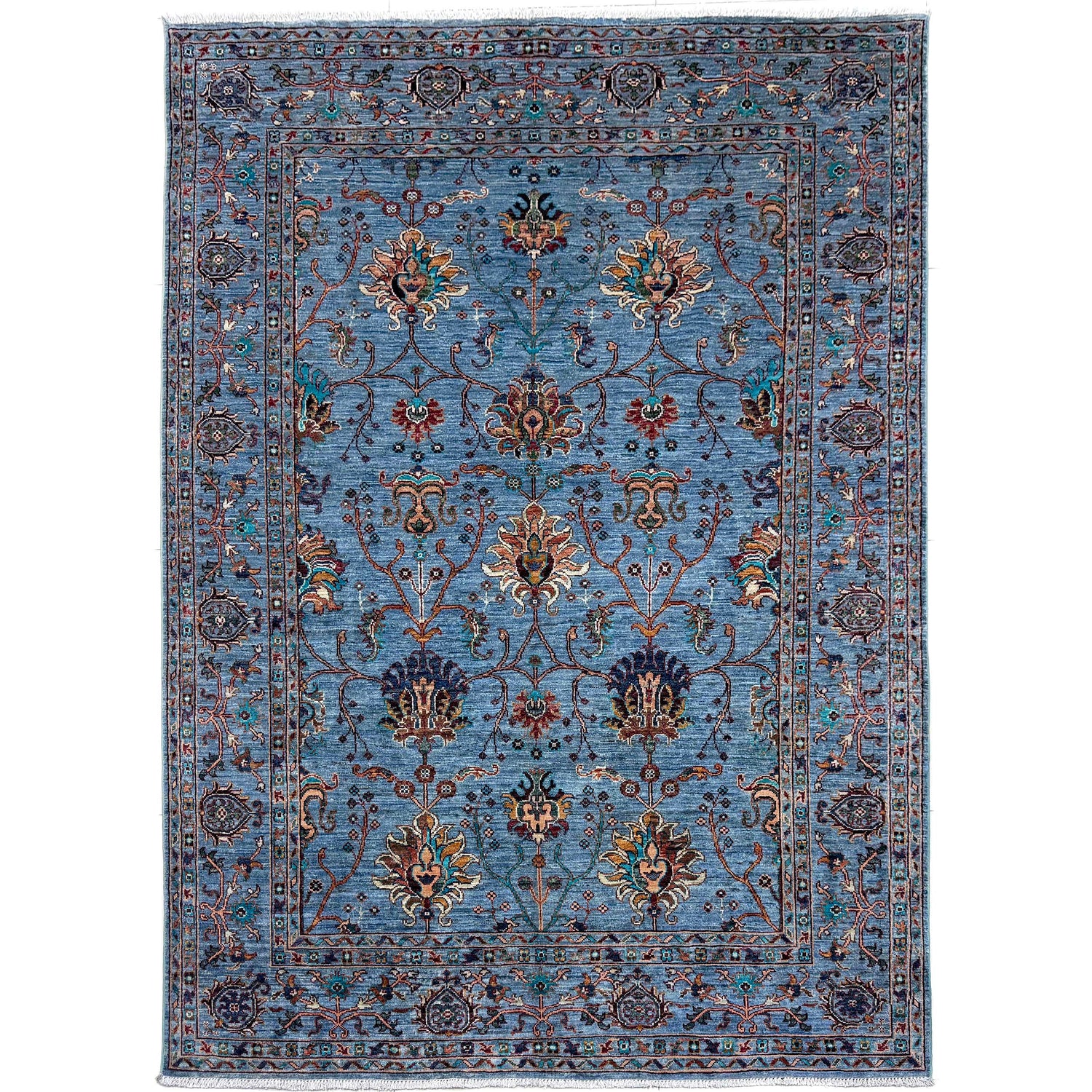 Contemporary Style Sultani Qaleen 5' 8" x 7' 9" (ft) - No. G39621